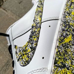 Customized Splatter Painted Nike Air-Force 1’s